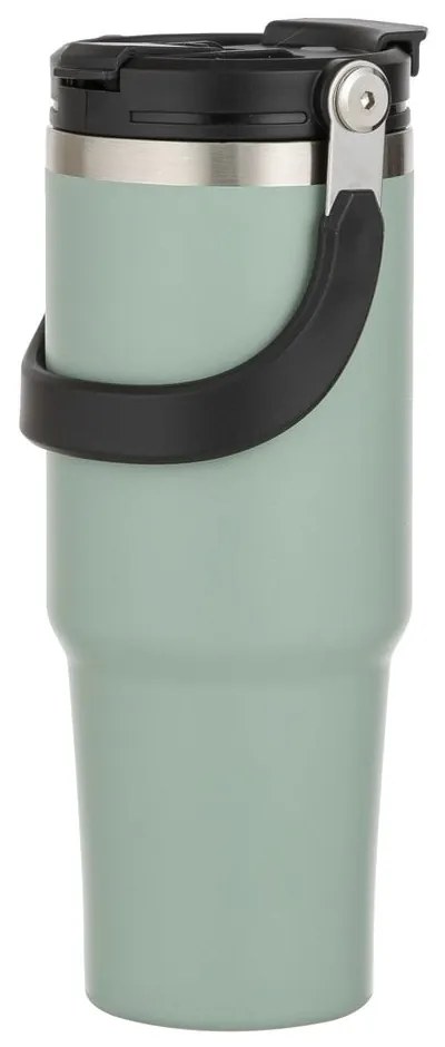 Zsályaszínű rozsdamentes acél utazó ivópalack 1 l Eco – Ladelle