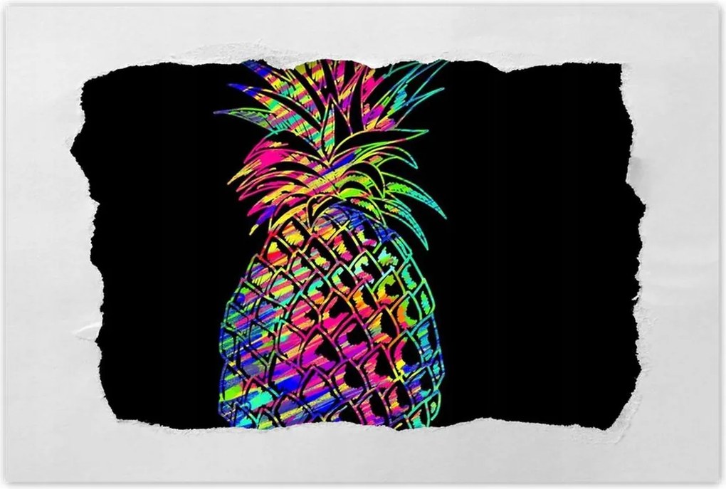 Poszter 60x40 HardCore Ananász Gyümölcs