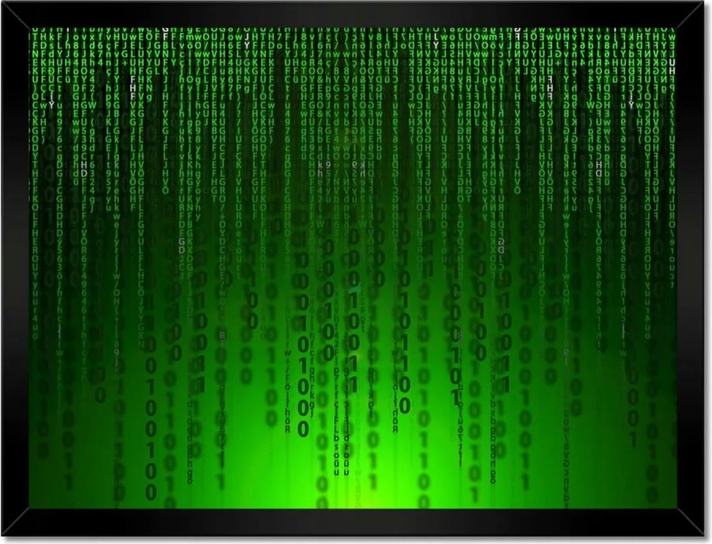 Poszterek keretben 40x30 Kód programozás Tábla