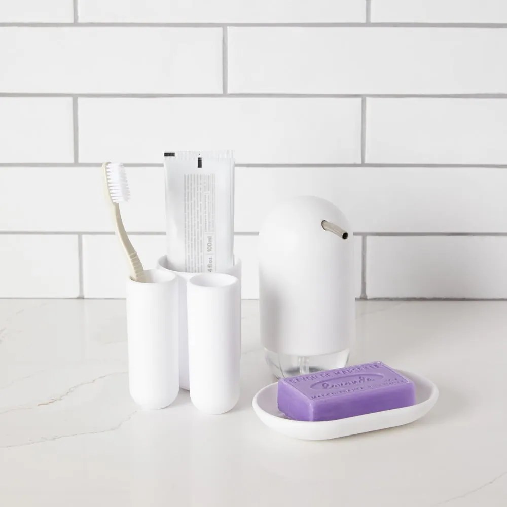 Fehér műanyag szappanadagoló 230 ml Touch – Umbra
