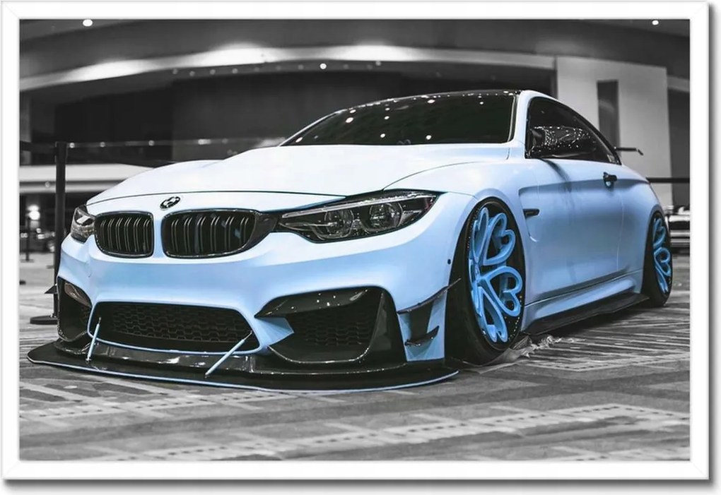 Poszterek keretben 60x40 Alacsony profilú Bmw felnik