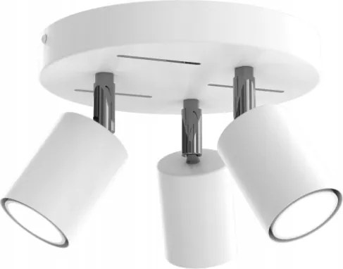 Ewilight Laser függesztett mennyezeti lámpa 3xGU10 fehér/króm