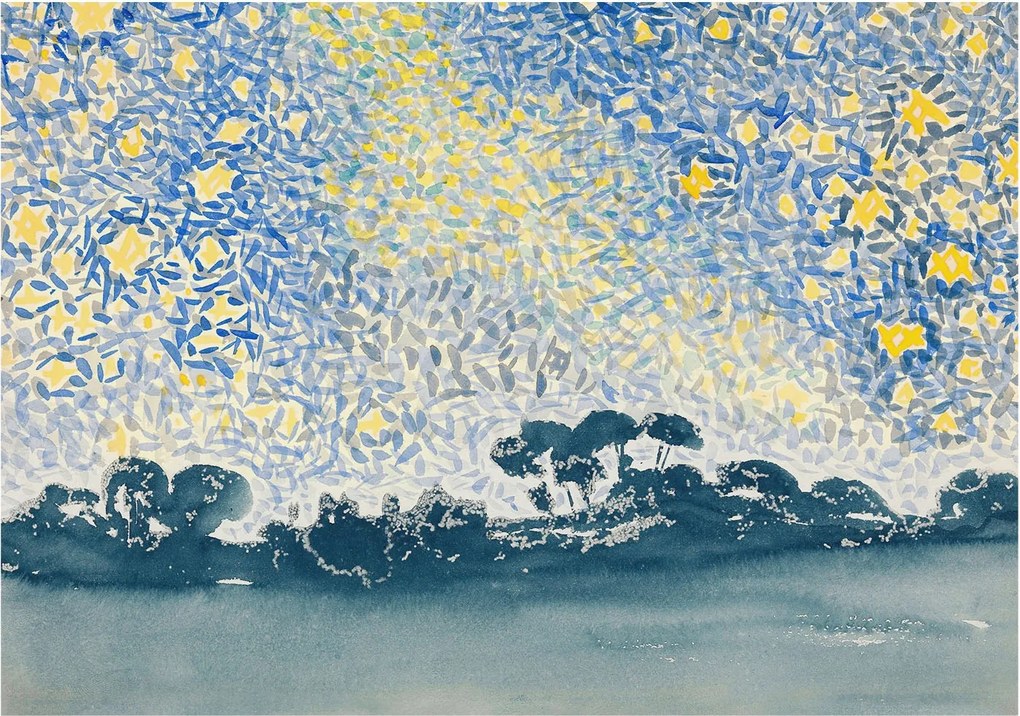 Fotótapéta Flizelina Dekoratív az irodába Csillag absztrakt 312x219 Ragasztó