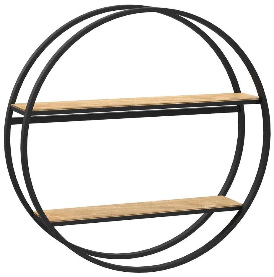 Fali polc SHELF átm. 62,5 cm tölgy