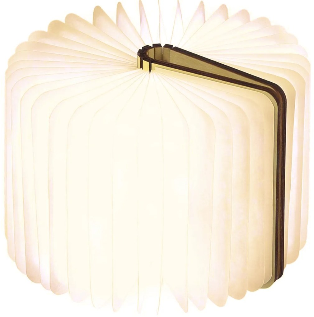 Összecsukható lámpa "Smart Book" mini, dió - Gingko