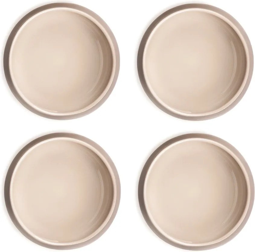 Bézs kőedény tálka szett leveses/ramenhez 4 db-os 1 l Terra Vira – Bonami Selection