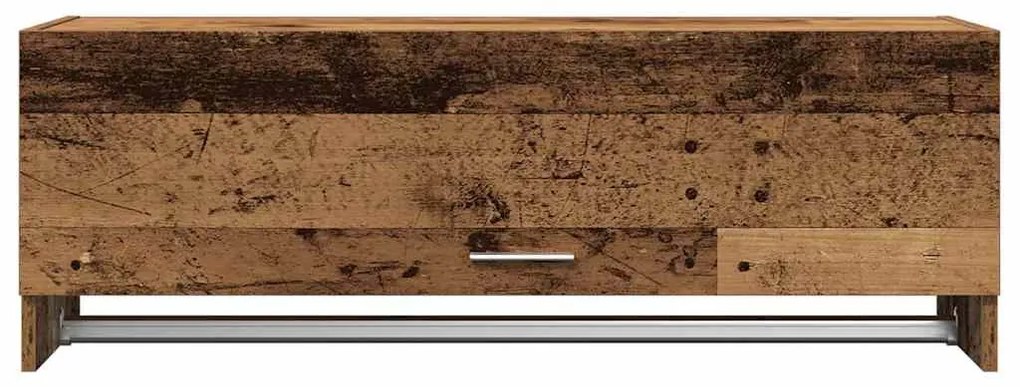 szekrény Régi fa 100x32,5x35 cm Gépelt fa