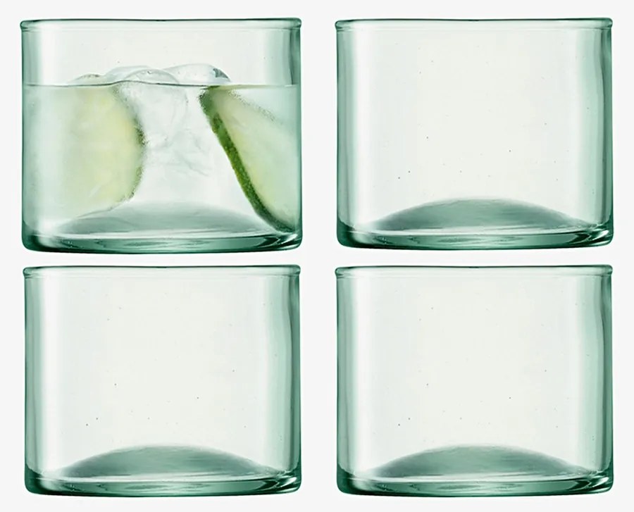 Baldachinos üveg, 270 ml, átlátszó, 4 db-os készlet - LSA International