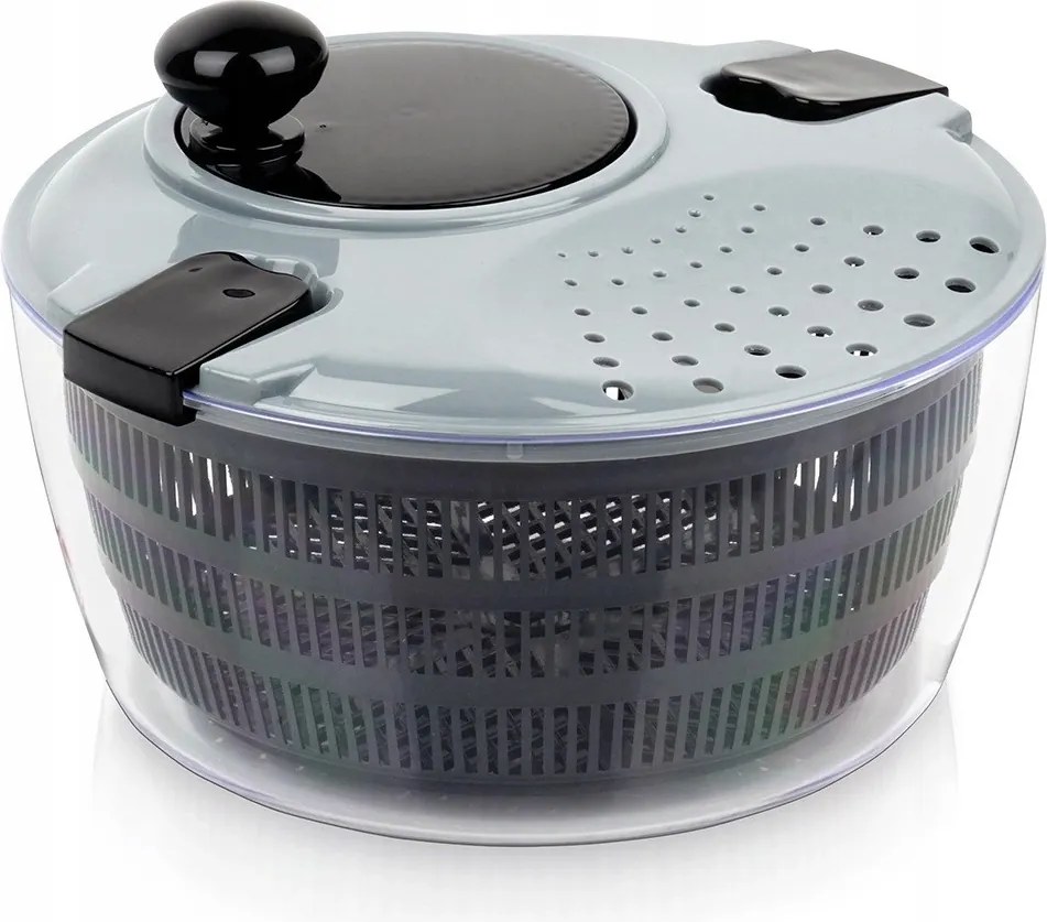 Centrifuga Salátaszárító Kézi Tömör Tartós Vilde 26 x 24,5 x 16,5 cm