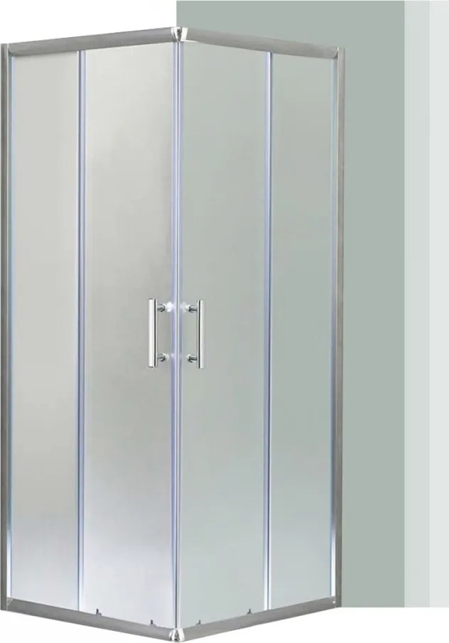 Spirit Matt 90x90x180 cm-es szögletes zuhanykabin, zuhanytálca nélkül