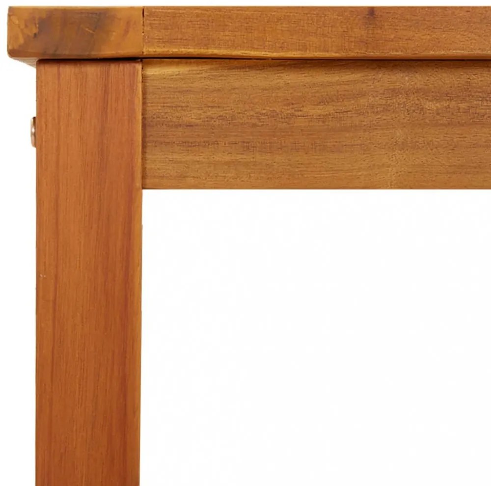 tömör akácfa kerti pad 110 x 35 x 45 cm