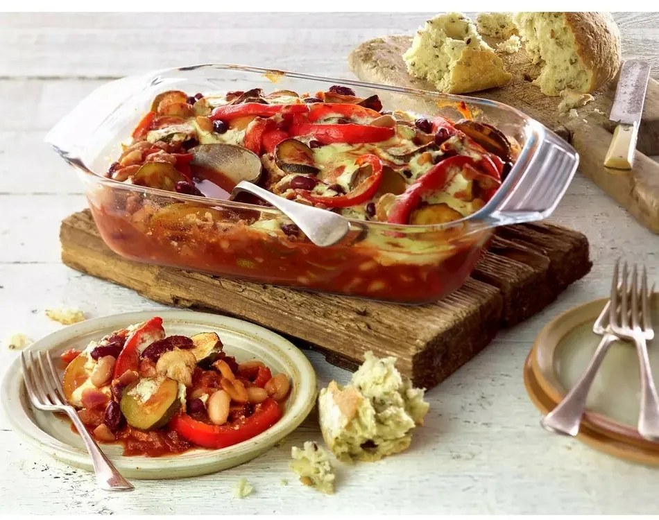 Pyrex Üveg sütőedény szett 3 db, 1,4 l + 3 l + 4 l