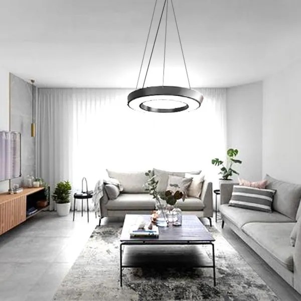 LED Csillár zsinóron LED/30W/230V 4000K átm. 60 cm