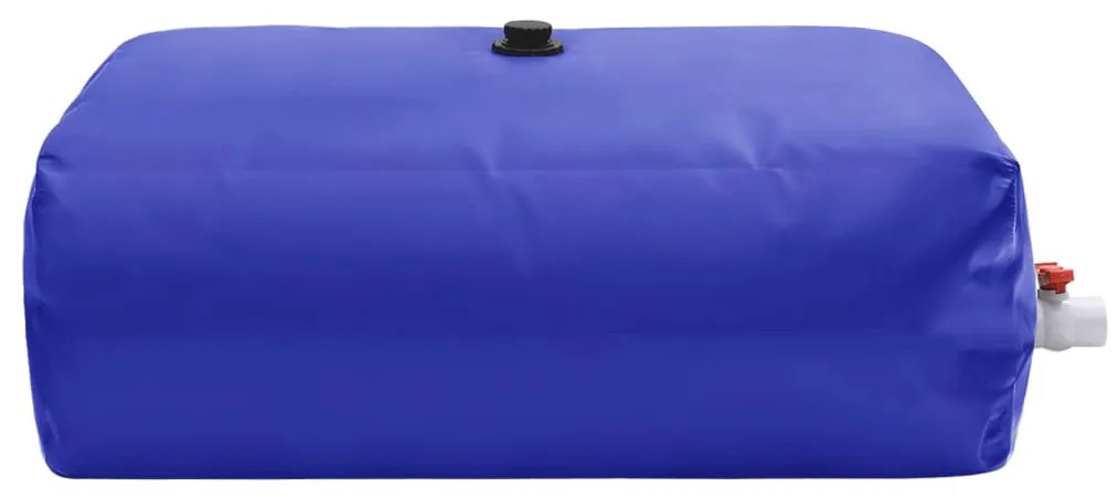 összecsukható PVC víztartály csappal 670 L