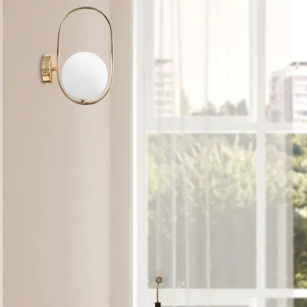 Fali lámpa CORDEL 1xG9/28W/230V arany