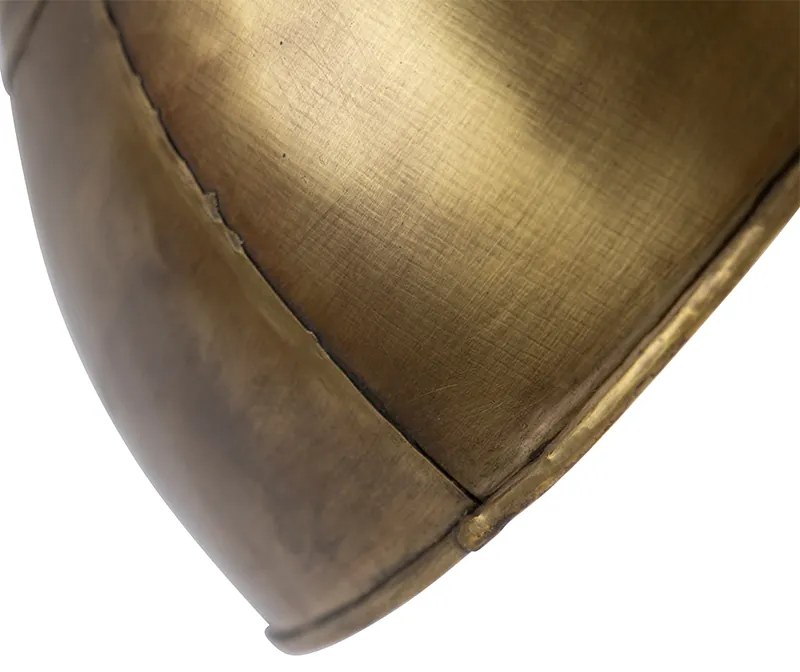 Ipari mennyezeti spotlámpa bronz fahatással 30 cm - Mangoes