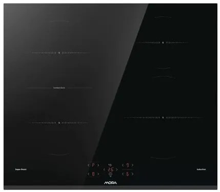 Indukciós beépíthető üvegkerámia lemez MORA VDIT 67E FF + INGYENES SERPENYŐ