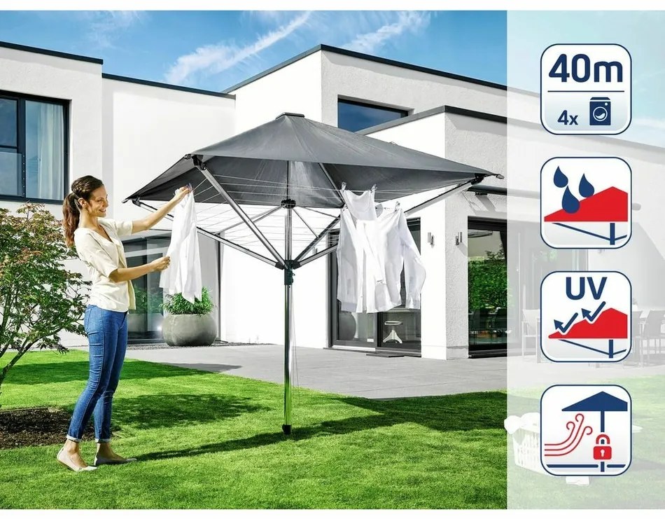 Leifheit LinoProtect 400 kültéri ruhaszárító 82100