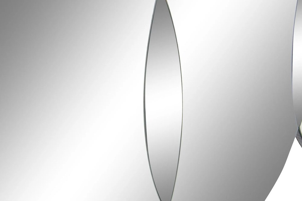 Ovális design fali tükör kompozíció 3 részes