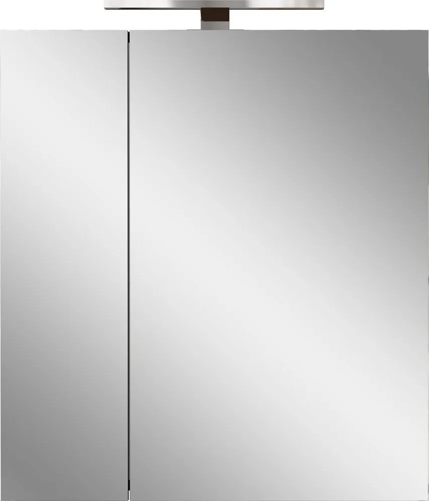 Szürke fürdőszoba szekrény 60x71 cm – Germania