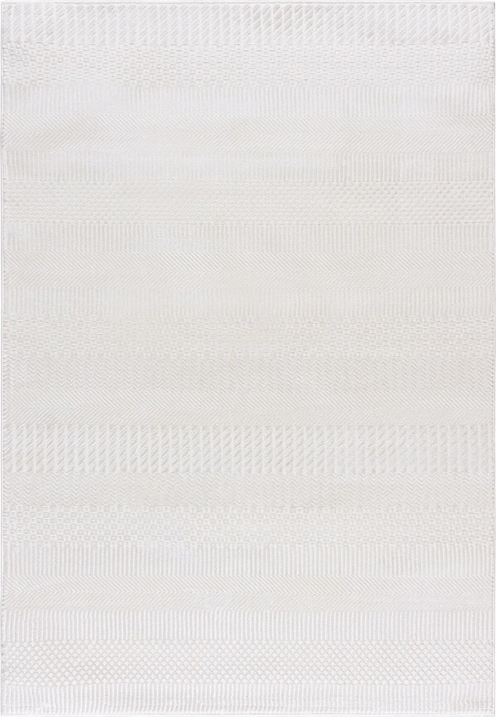 Hera Szőnyeg 160x220 Stílusos Modern Divatos Fényes Krém W05