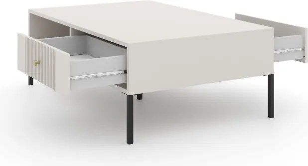 ISEO STOLIK KAWOWY IS05 2S KASZMIR/N.CZARNE/U.ZŁOT