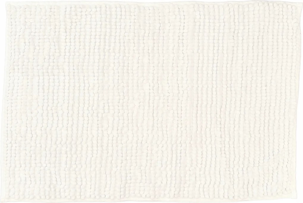 Csúszásgátló Fürdőszobaszőnyeg Szőnyeg fehér puha 70x45cm