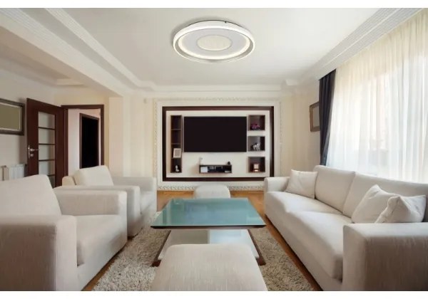 Globo 48558-48 - EILA LED 48W/230V mennyezeti lámpa, 48 cm, távirányítóval