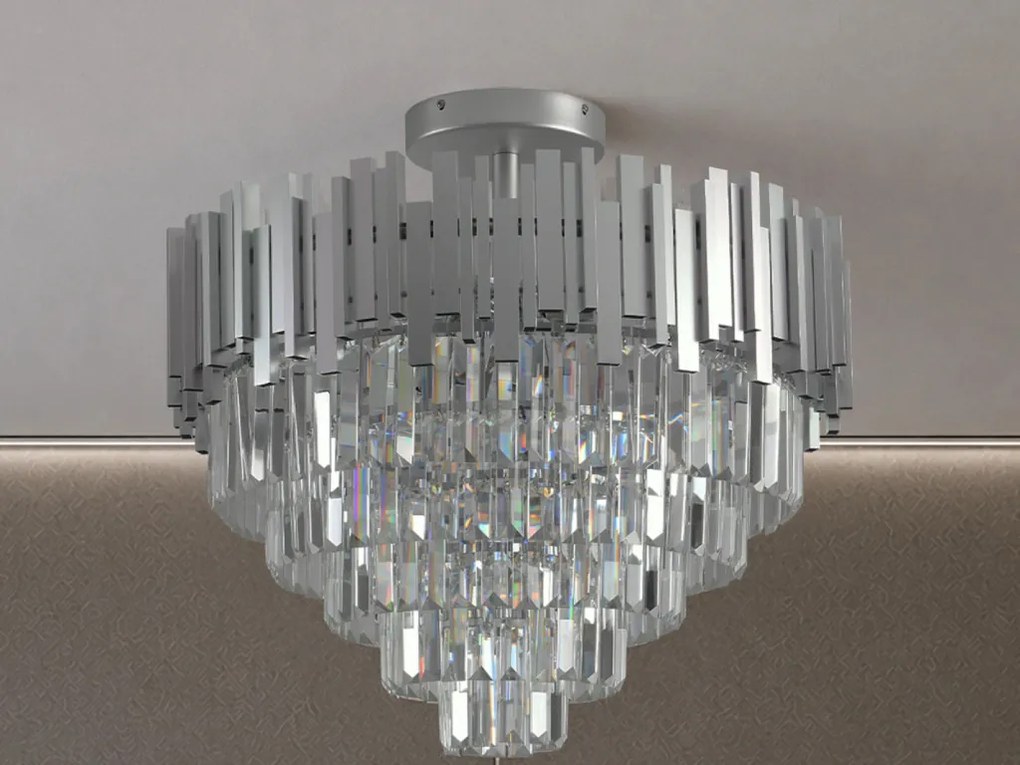 NEDES N2211 PLAZA Kristály Mennyezeti Lámpa IP20