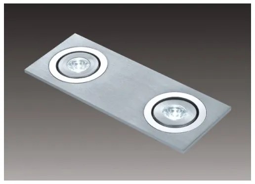 Italux DOWNLIGHTS MQ71815-2B Beépíthető spotlámpa 2xLED/1W
