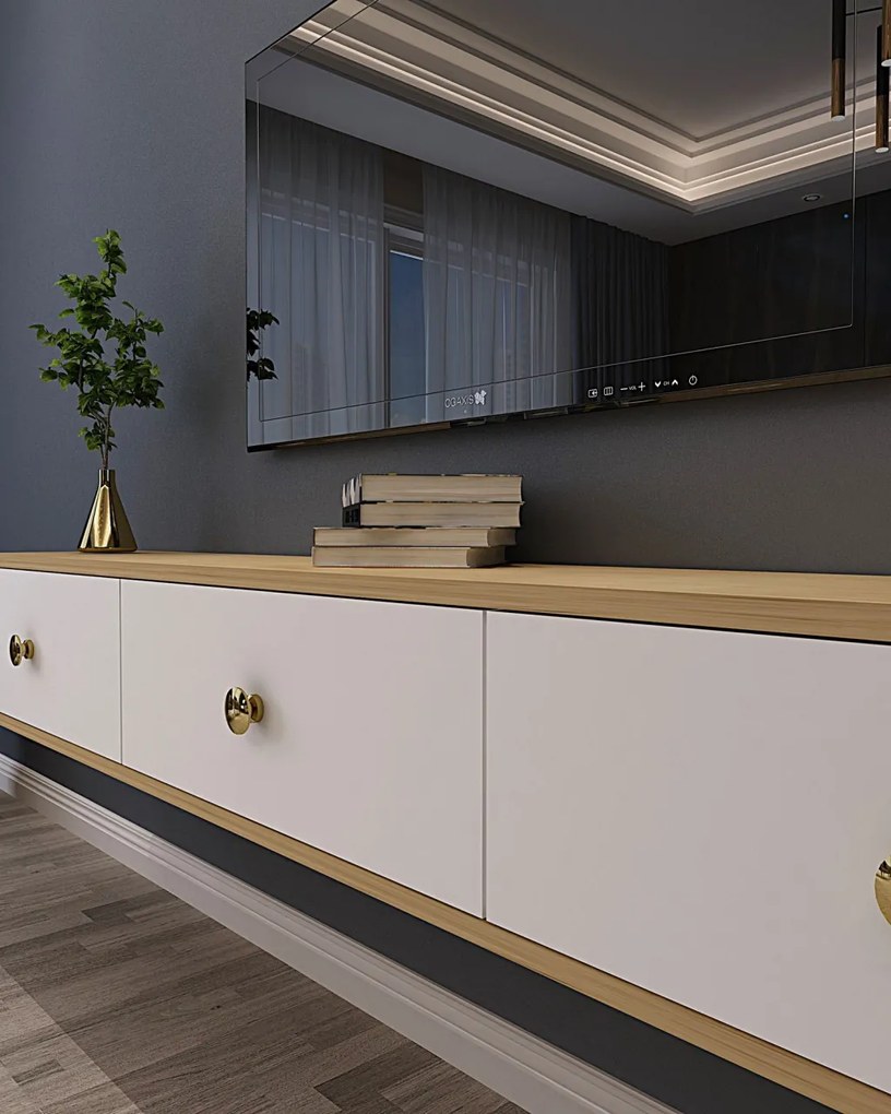 Zuzu 180 - Sapphire Oak, White