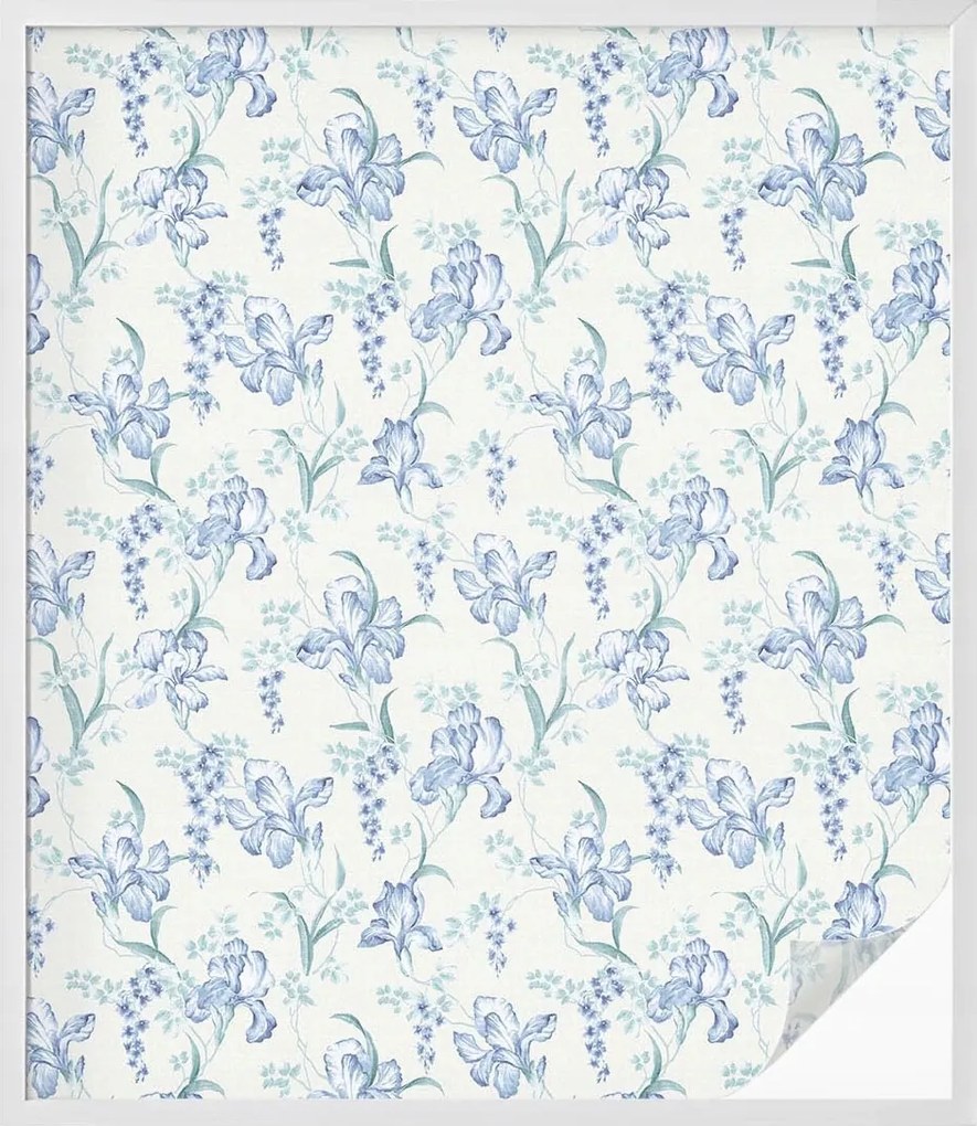 Furnérfólia Adatvédelem Szélvédőkhöz és Ablakokhoz Kék virágok 100x116