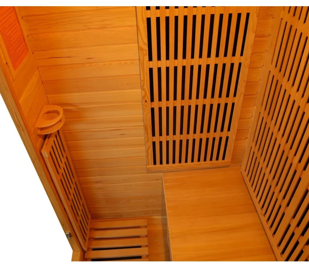 Sauna DeLuxe 3003 Carbon, világosbarna