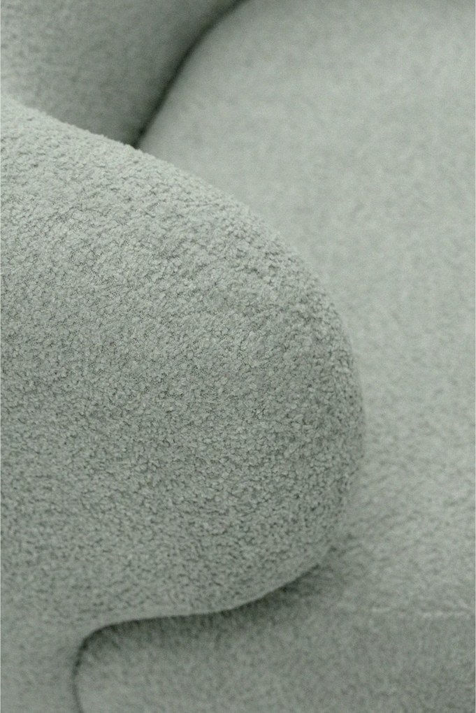 Skindi relax fotel - zöld bouclé Catch Me 13