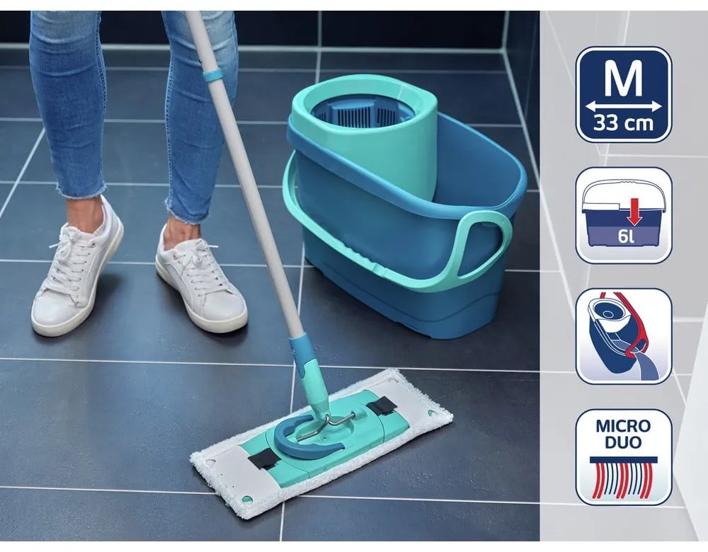 Felmosó vödörrel és tartalék felmosólappal Clean Twist M Ergo - LEIFHEIT