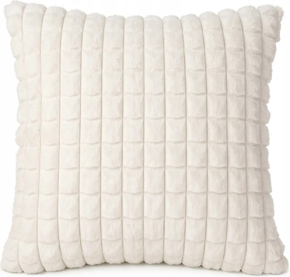 Dekoratív párnahuzat Eko 45x45 Jancsi geometrikus 3D bézs kanapéra