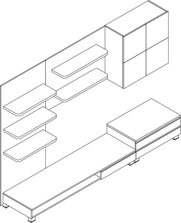 Nappali fal Harmonal (barna). 1121025