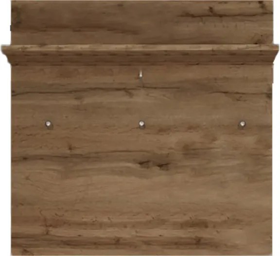 Előszoba bútor szett Wotan tölgy / fehér színkombinációban – SANTO