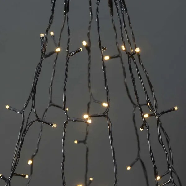 Nedis WIFILXT02W200 - LED karácsonyi függöny 200 LED, 8 funkció, 10x2m, IP65, Wi