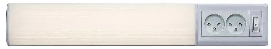 Rabalux 78040 - LED Pultmegvilágító konnektorral BATH 2E LED/10W/230V 4000K 50cm fehér