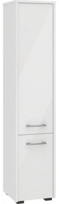 IFA 2D fürdőszoba szekrény, 30x140x30, fehér