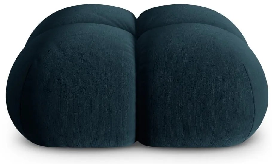 Sötétkék bársony lábtartó Loretto – Cosmopolitan Design