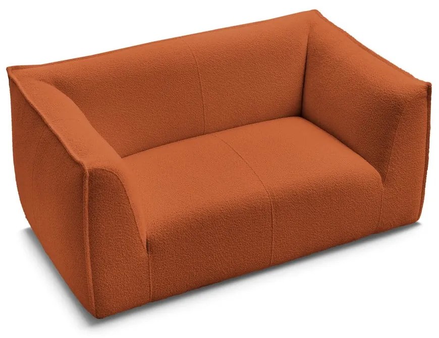 Narancssárga buklé kanapé 170 cm Giorgia – Bobochic Paris