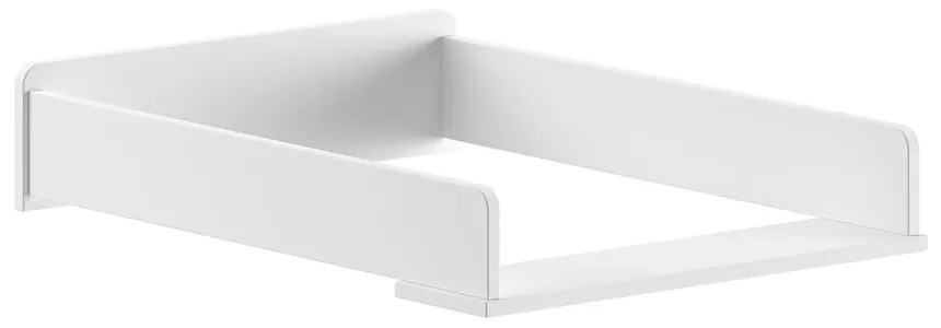 Fehér pelenkázó feltét (alkalmas komód mélysége 57 cm) Billy – Vipack