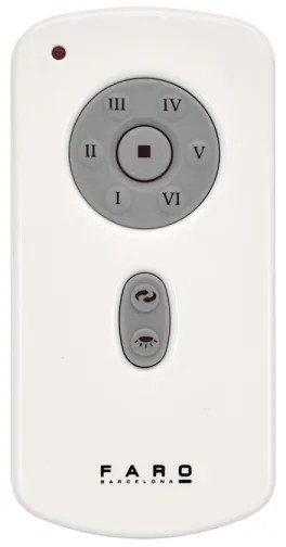 FARO 32060 - Mennyezeti ventilátor TUBE FAN fekete + távirányítás