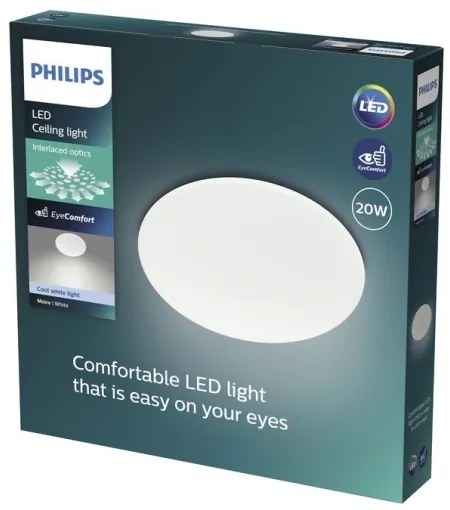 Philips - LED Mennyezeti lámpa MOIRE LED/20W/230V 4000K