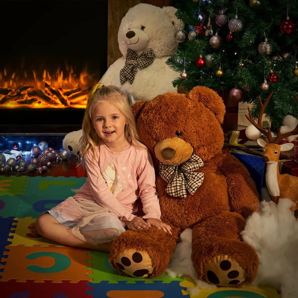 BENY nagy plüssmedve, 100cm, barna Monzana