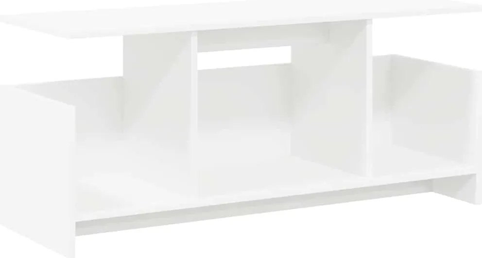 vidaXL TV állvány Fehér 102 x 35 x 45 cm Faanyag