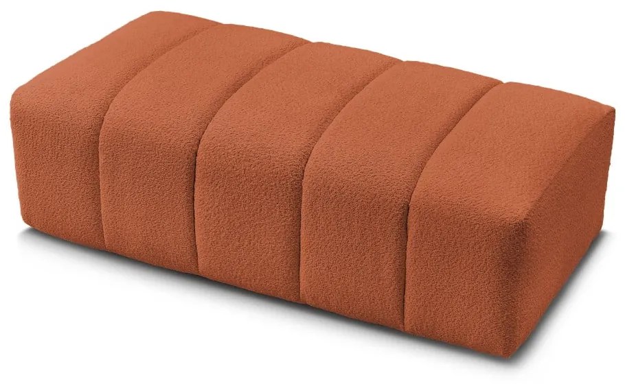 Terrakotta színű buklé lábtartó Annecy – Bobochic Paris