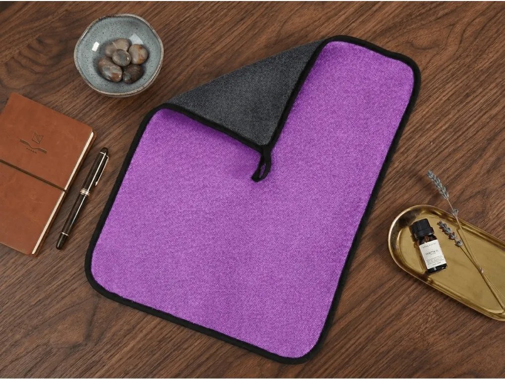 Mikroszálas törlőkendő MICROZA 30x40 cm - több színű Termék színe: Rózsaszín